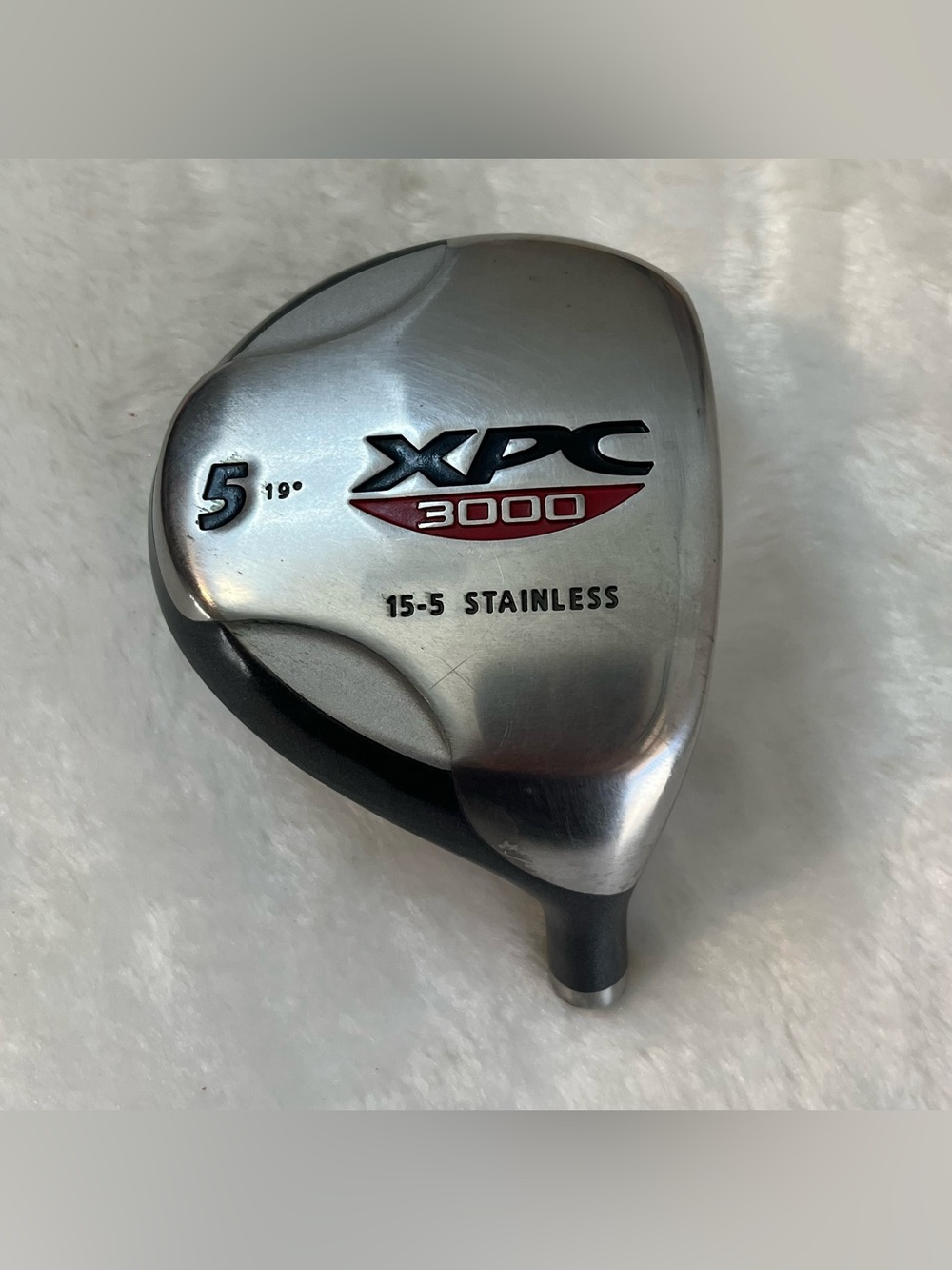 XPC 3000 5 Wood Golf Club Head Only 19° 15-5 Stainless Steel RH Golfsmith